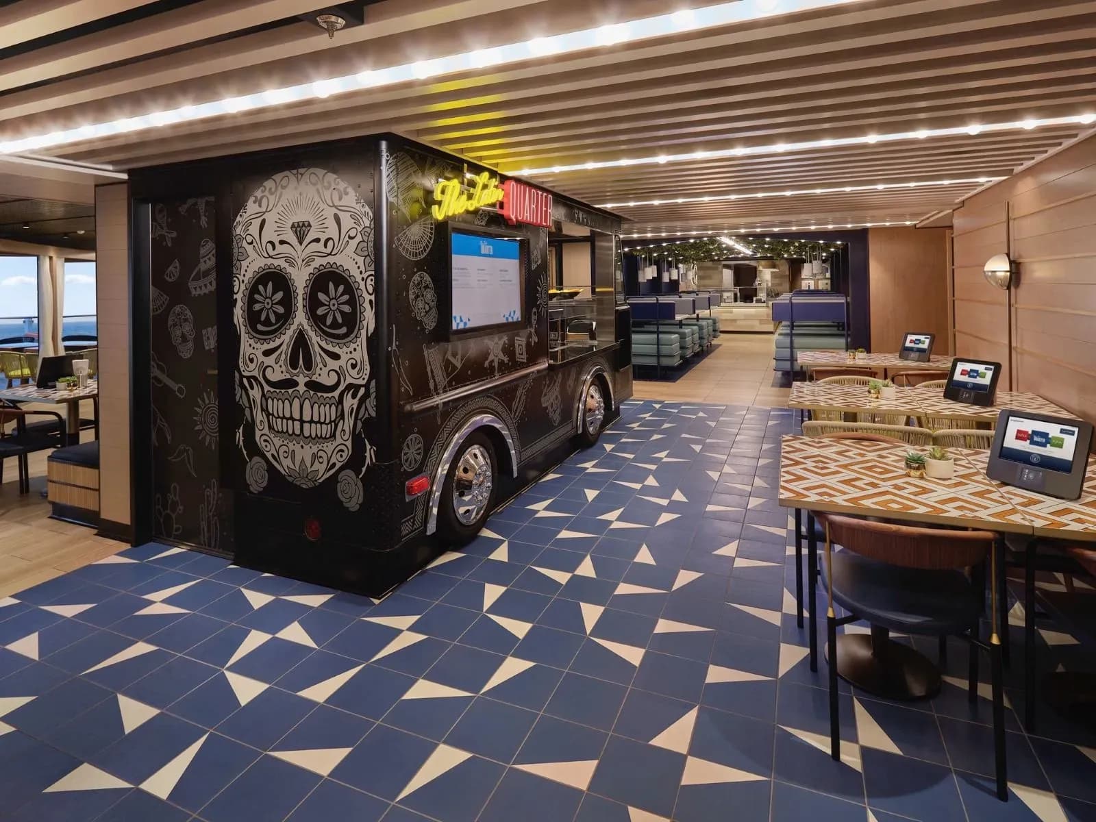 Norwegian Viva Indulge Food Hall Restaurant - NCL Prima