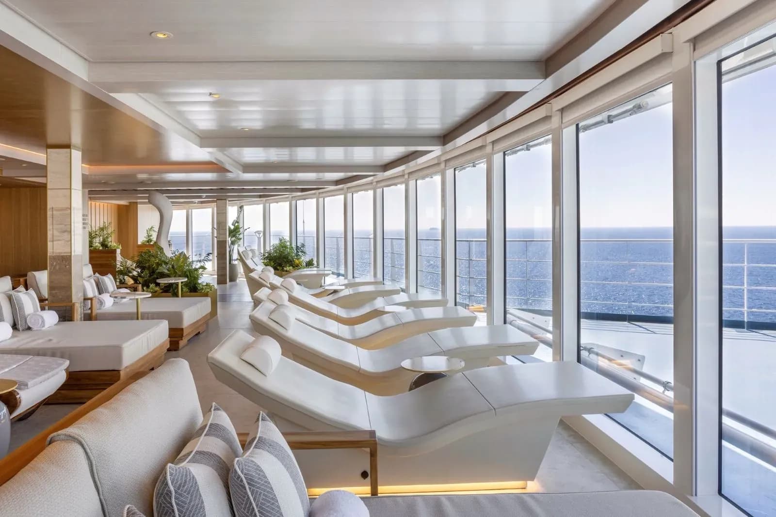 Norwegian Viva thermal Lounge and Faclilties - NCL Prima