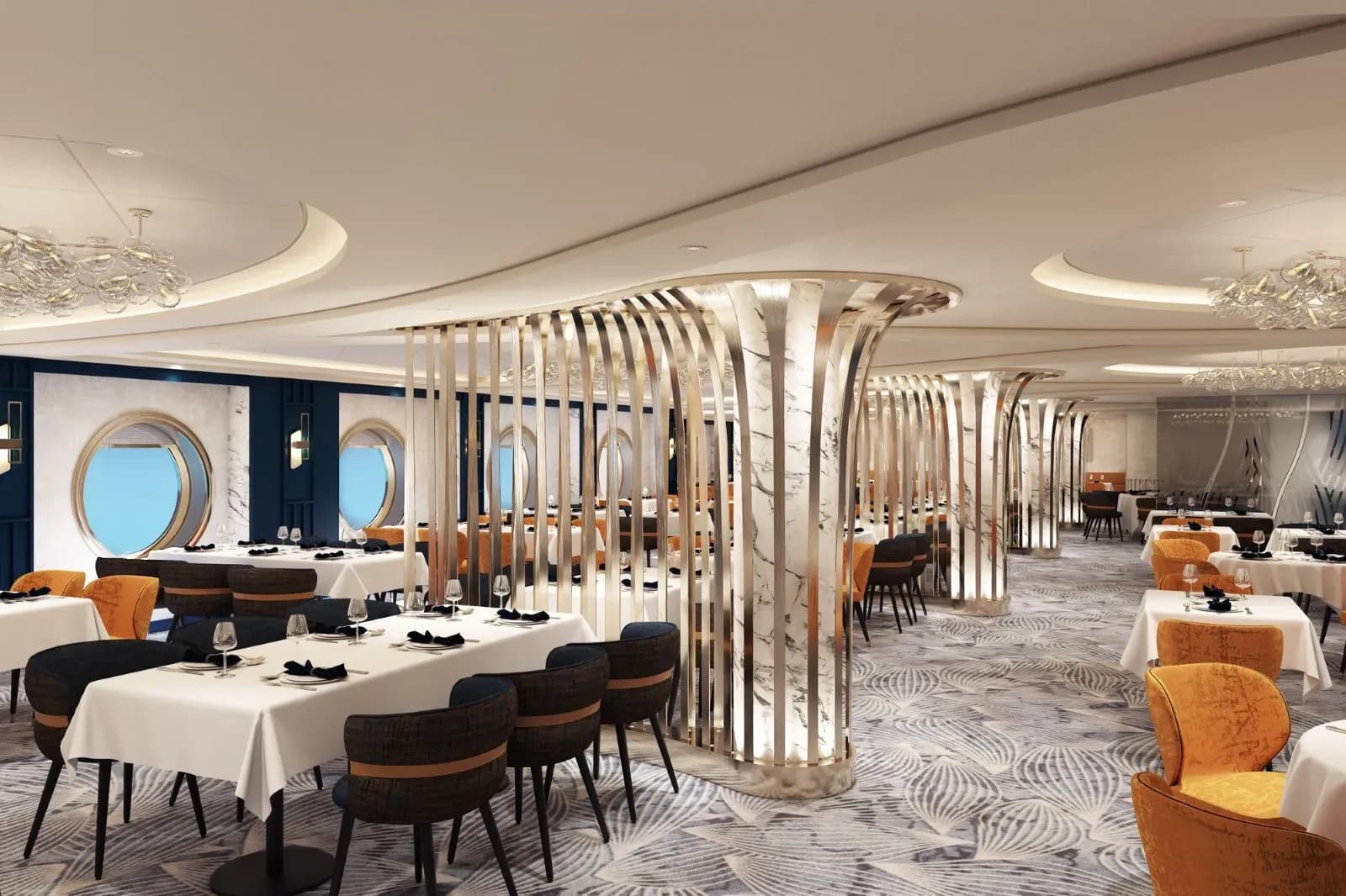 Norwegian Viva The Commodore Room Restaurants - NCL Prima