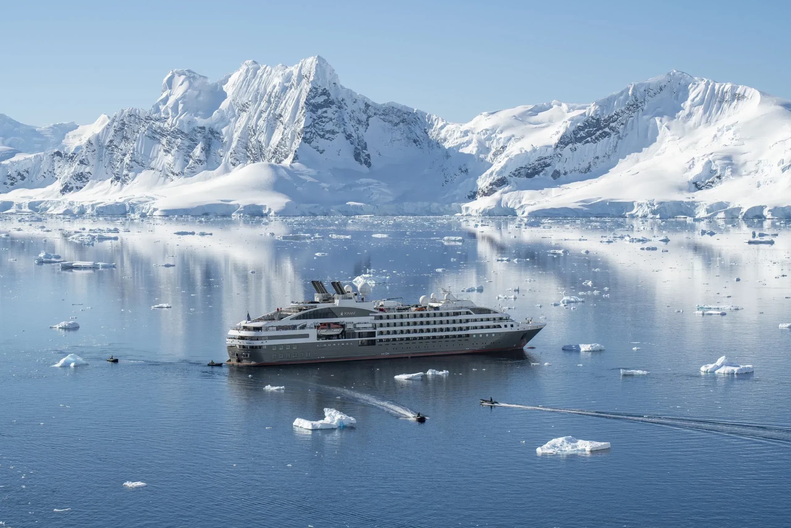 Ponant L'Austral yacht - Luxury Antarctica Expedition from Dubai, UAE, Doha & Saudi
