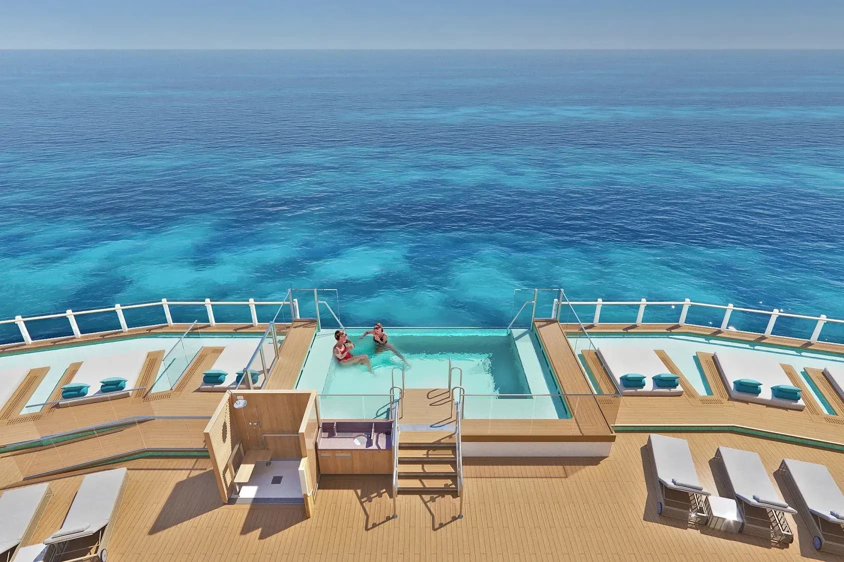 Norwegian Viva Pool Deck and Facilities