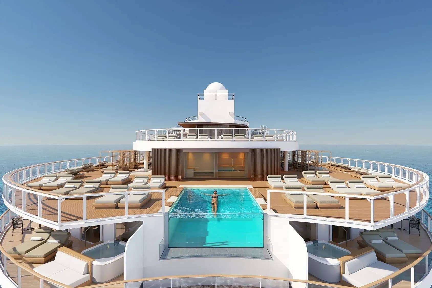 Norwegian Viva Pool Deck and Facilities