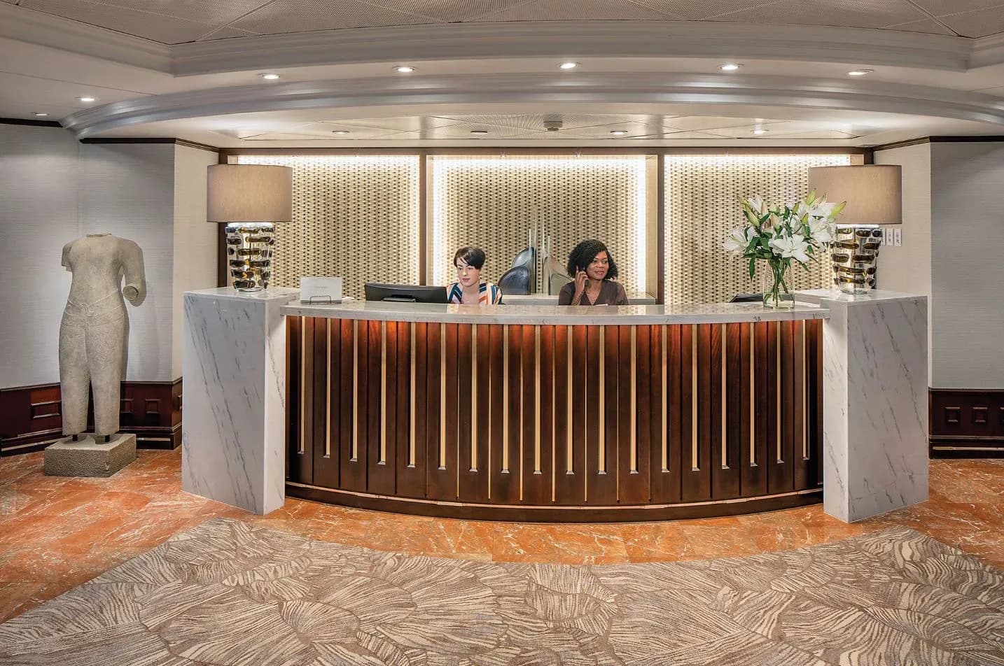 oceania sirena Spa reception - Nautica, insignia