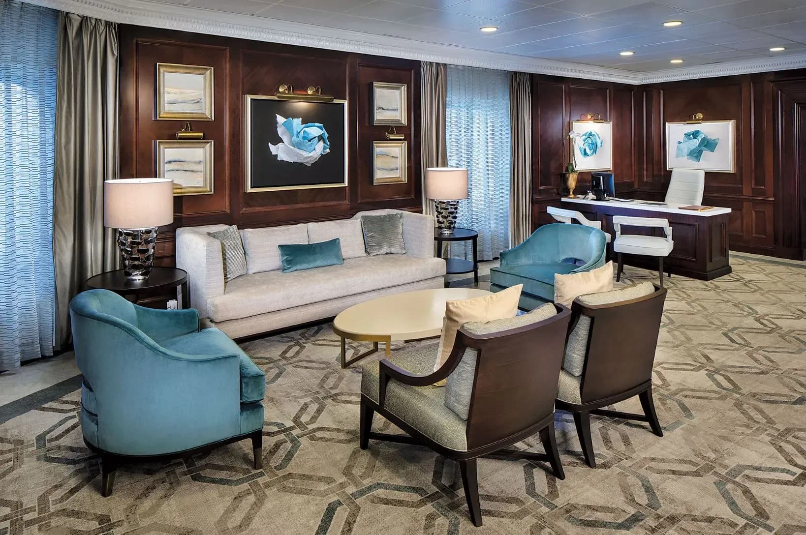 Oceania Sirena - bars and lounge - Oceania Nautica, Oceania insignia