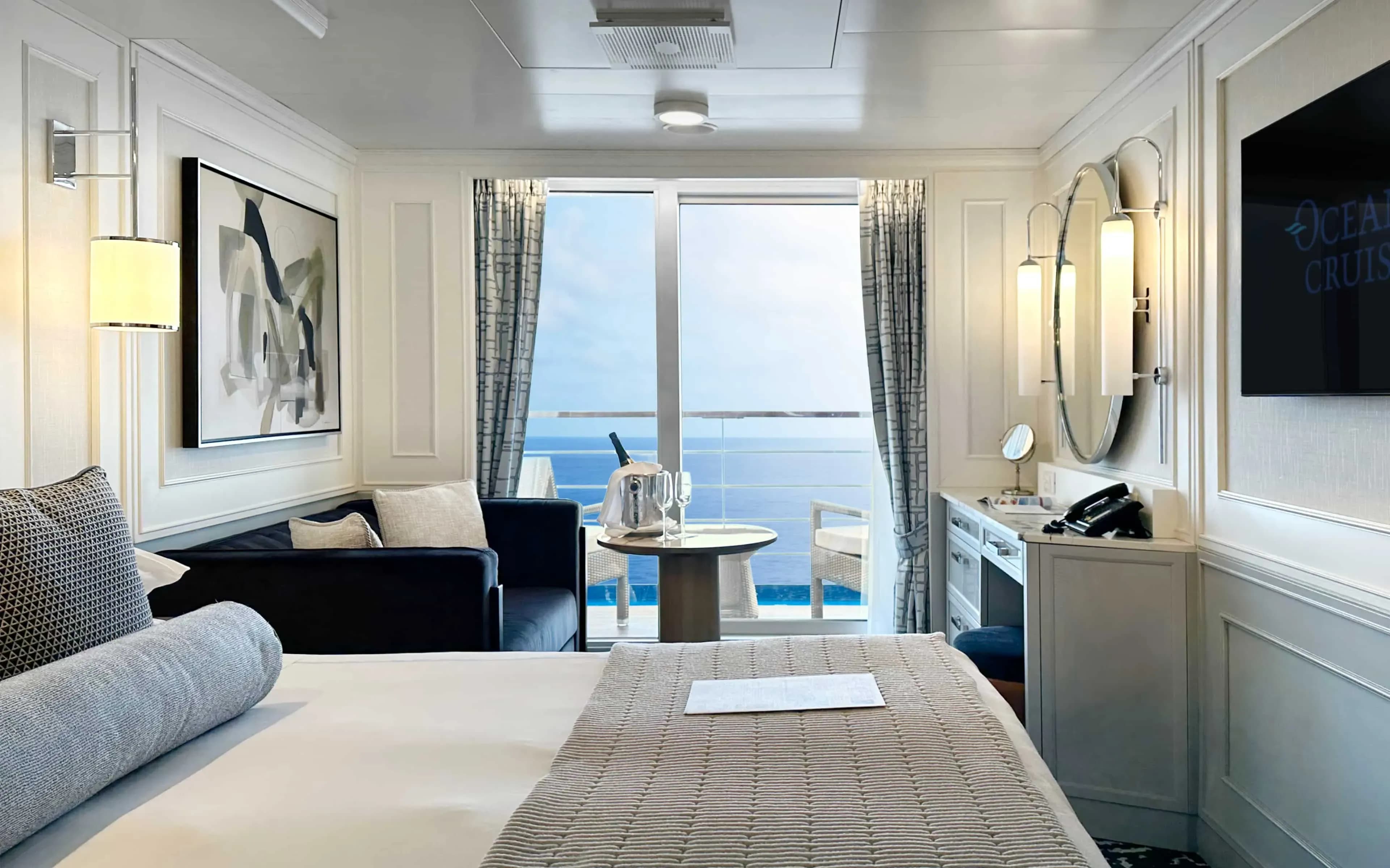 Oceania Marina -Riviera Concierge Level Veranda Stateroom