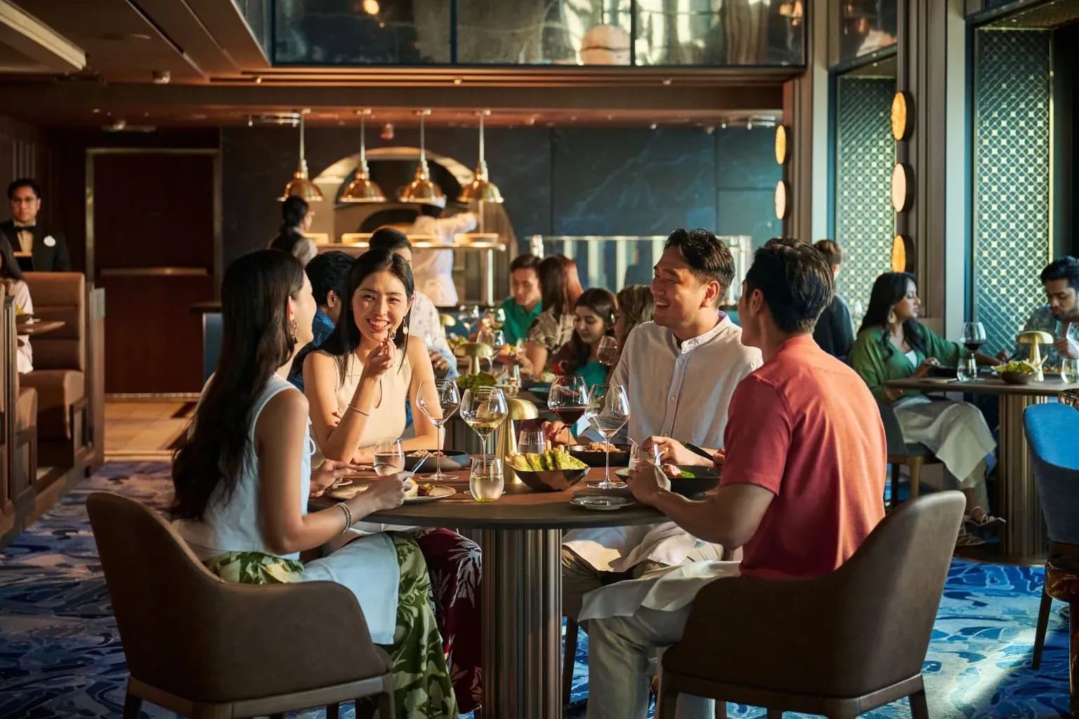 Disney Adventure cruise theme Restaurant