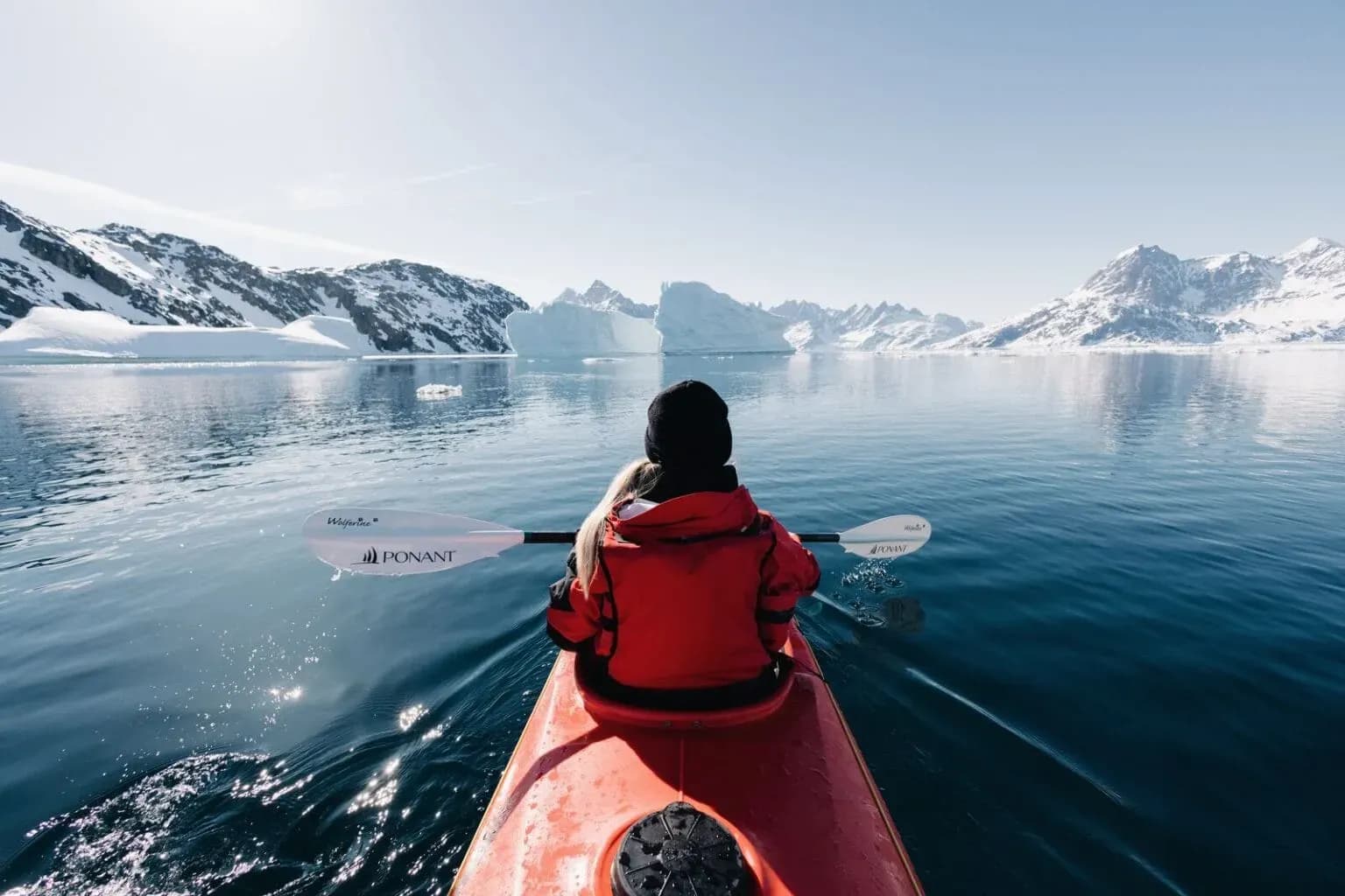 ponant cruises expedition excursion kayak antarctica
