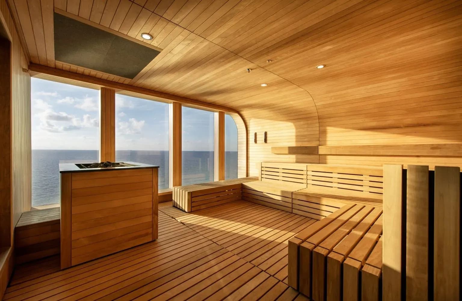 Disney Adventure Cruise - Spa sauna room