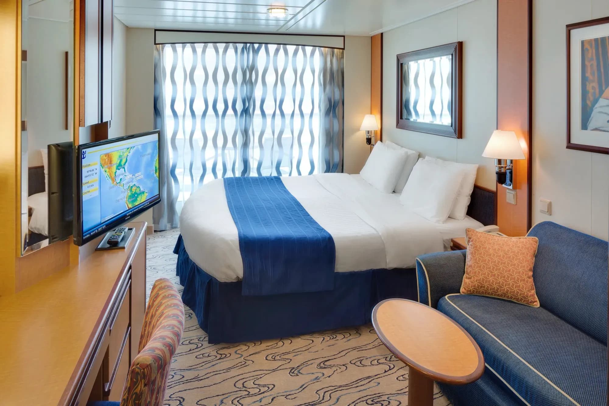 Navigator of the Seas, Ocean View Balcony