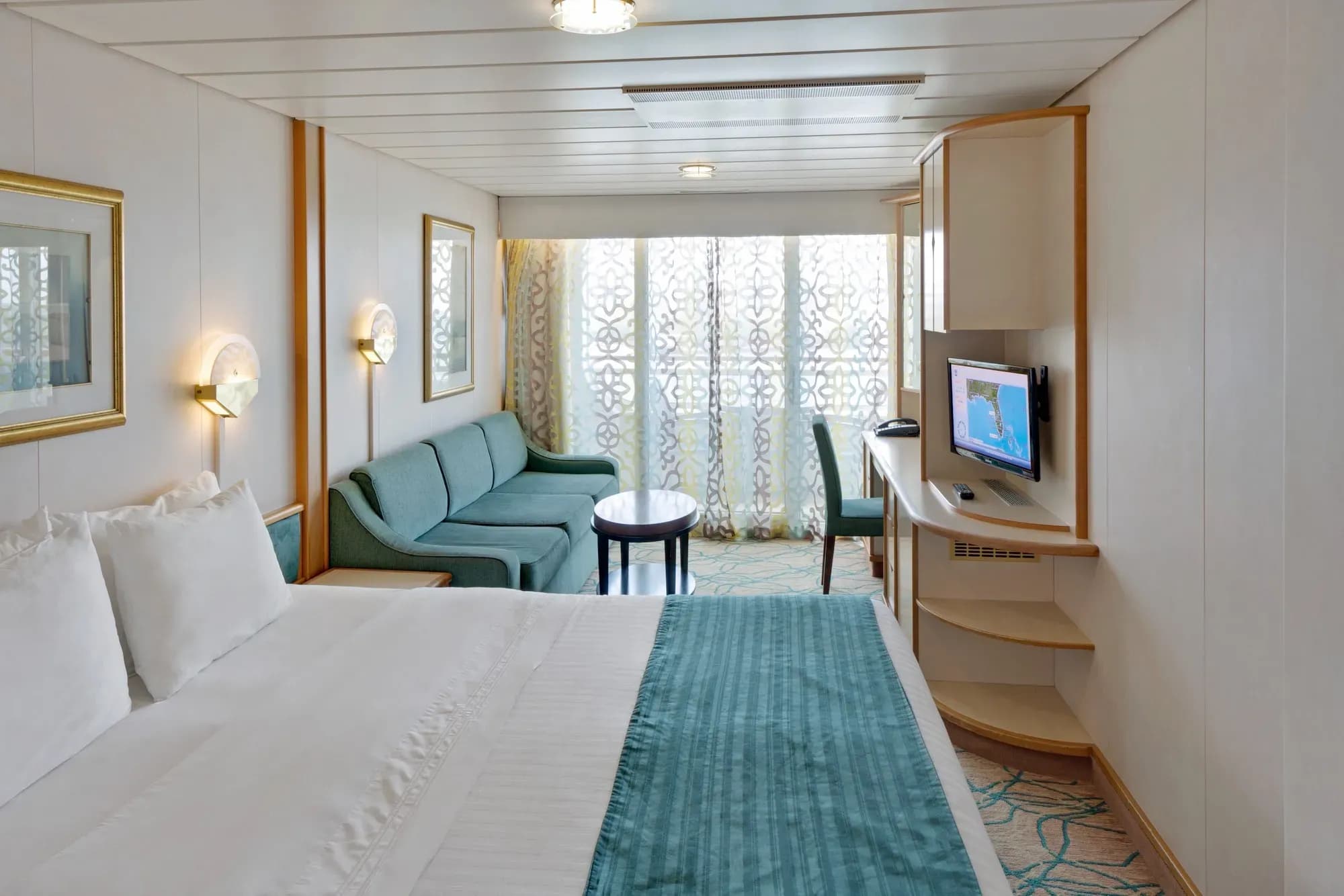 Royal Caribbean - Rhapsody of the Seas, Spacious Ocean View Balcony