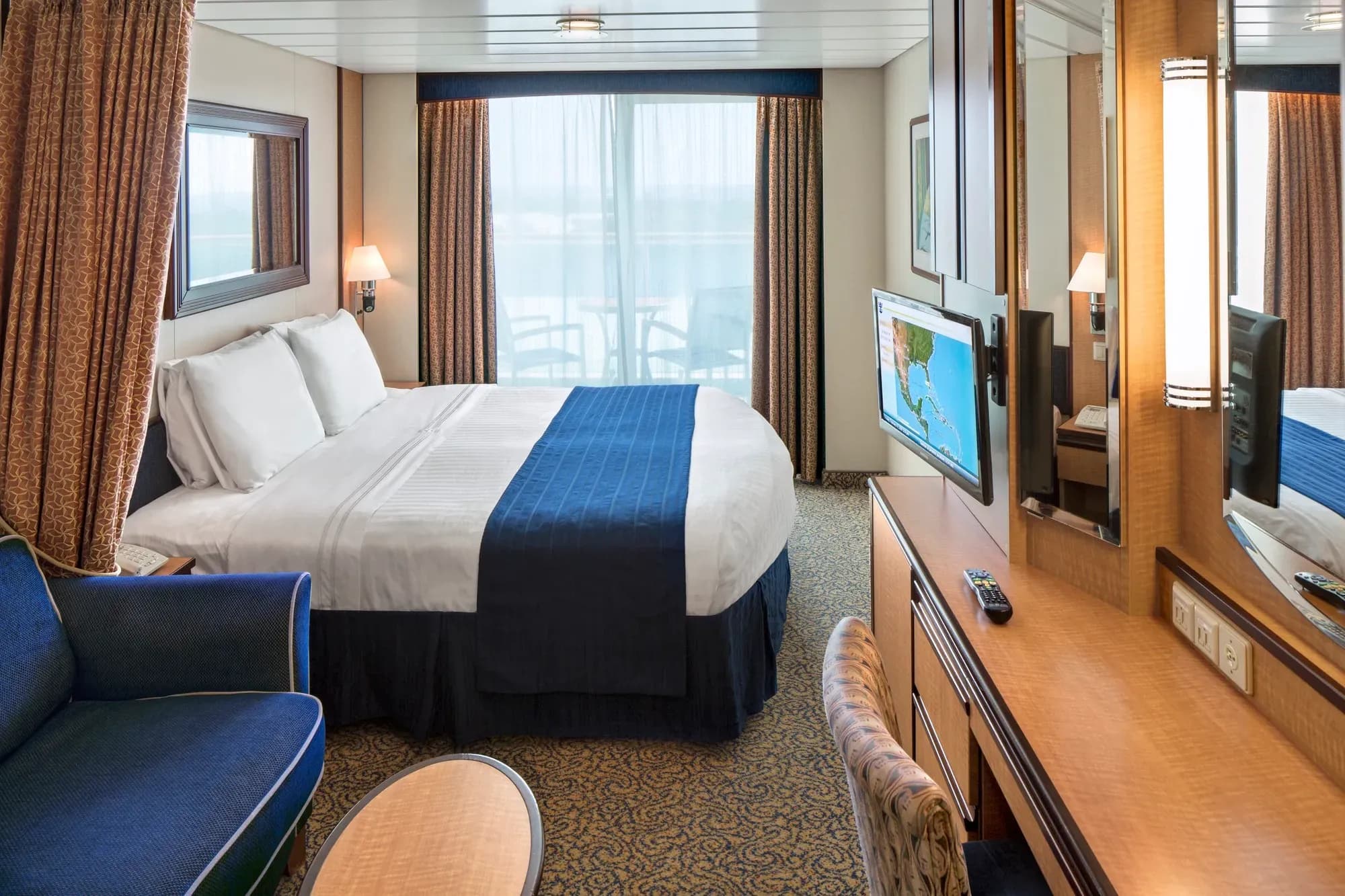 Royal Caribbean - Serenade of the seas, Spacious Ocean View Balcony