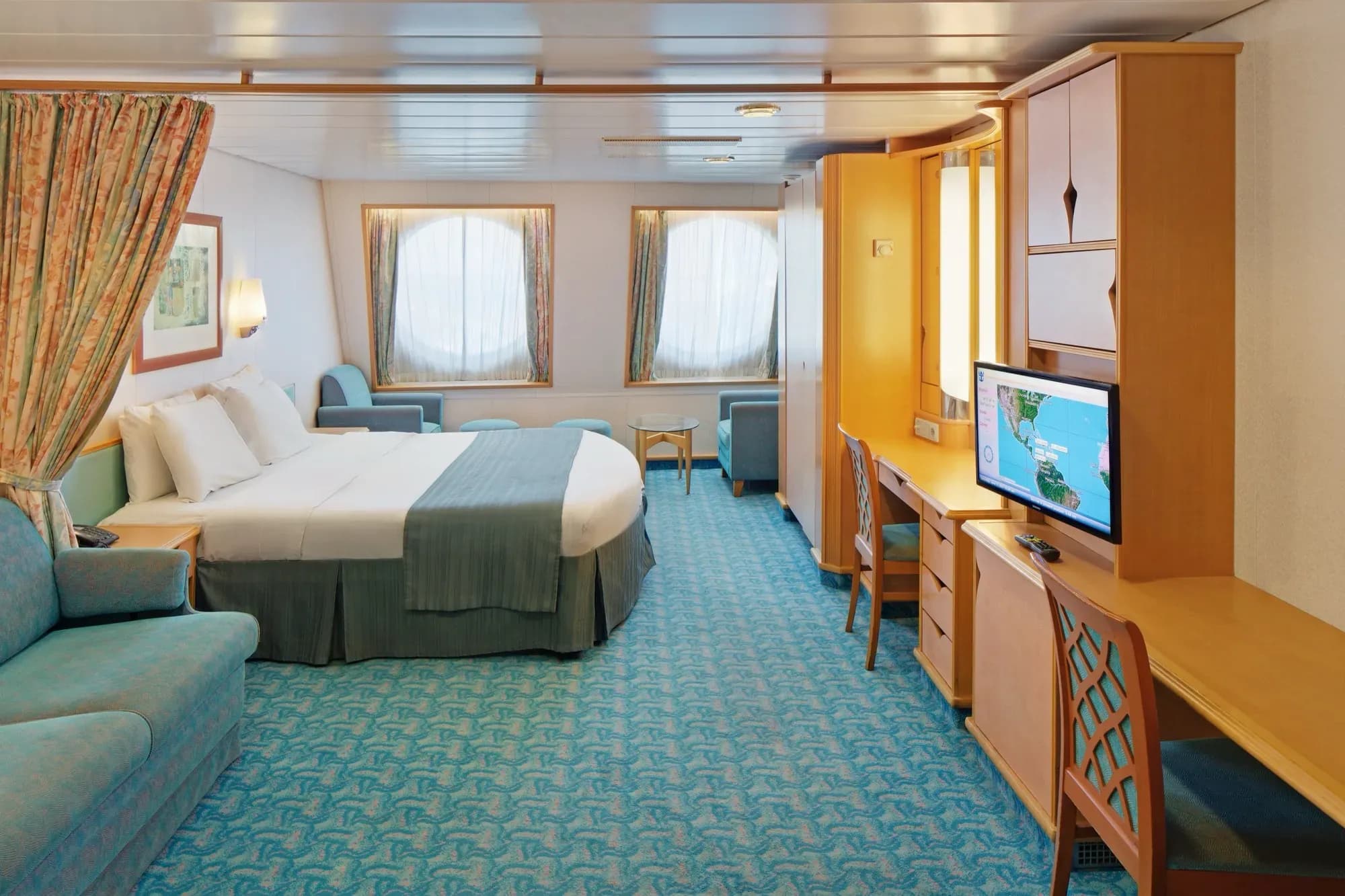 Adventure of the seas, Ultra Spacious Ocean View