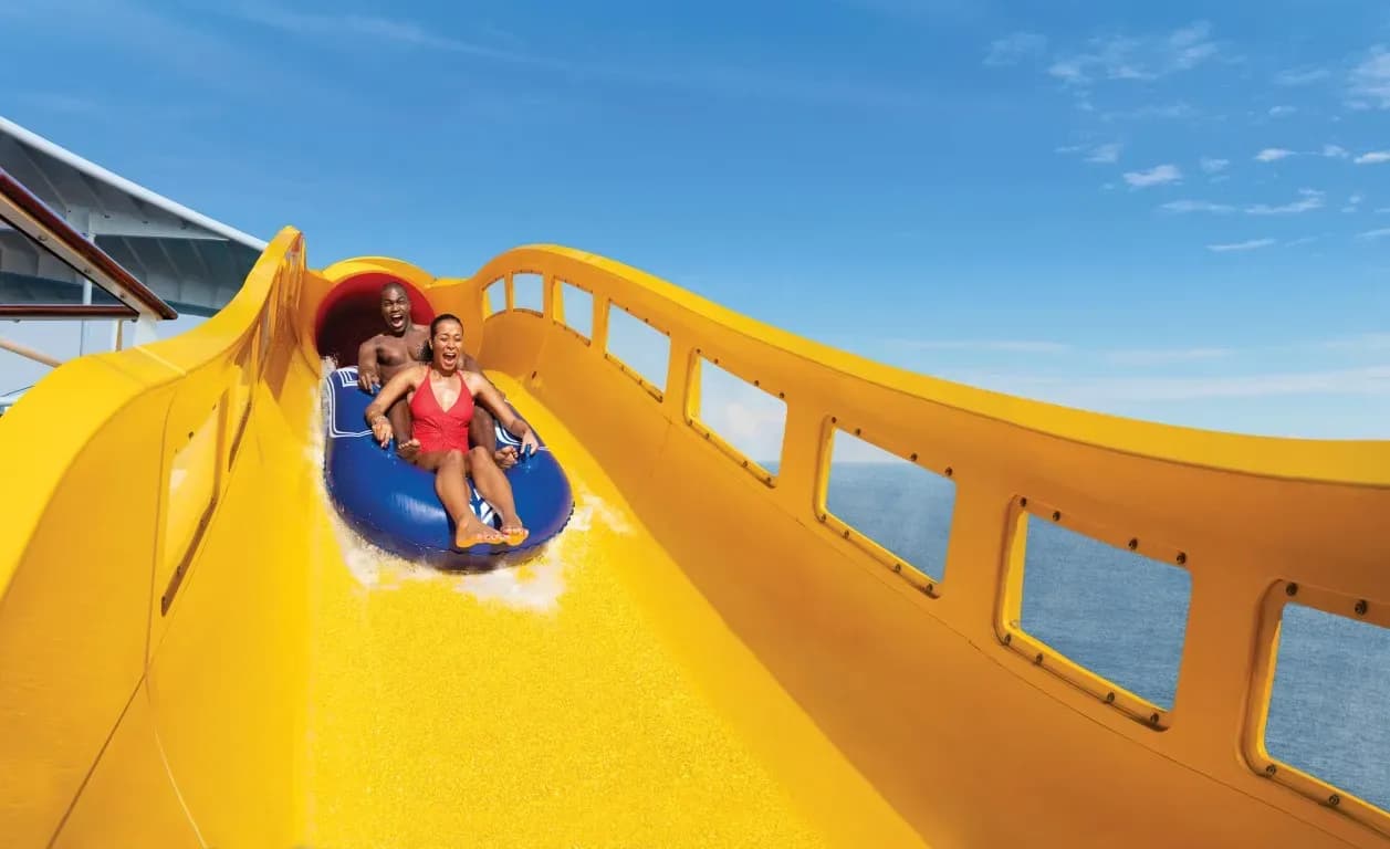 Navigator of the Seas, The Blaster aqua coaster