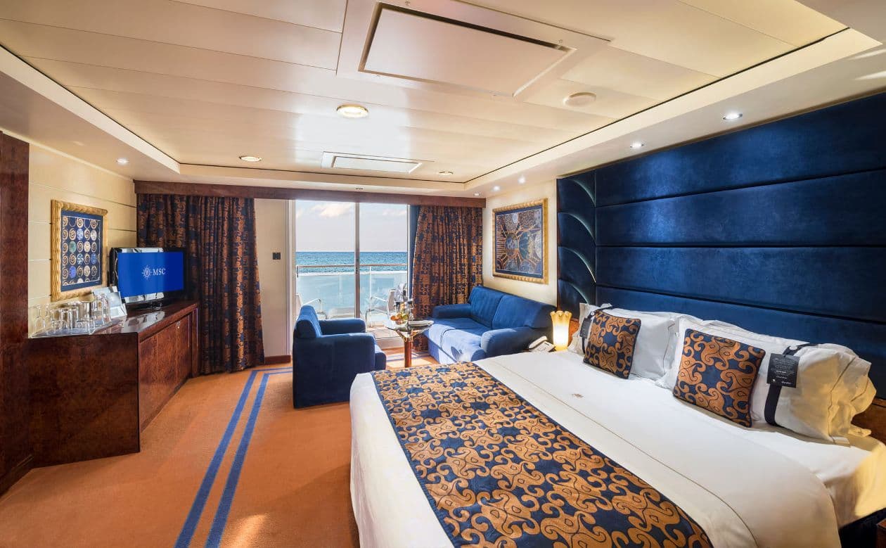 MSC fantasia yacht club grand suite