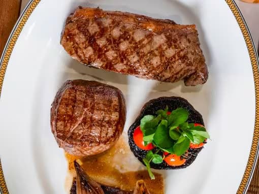 Dining Queen Elizabeth Cunard