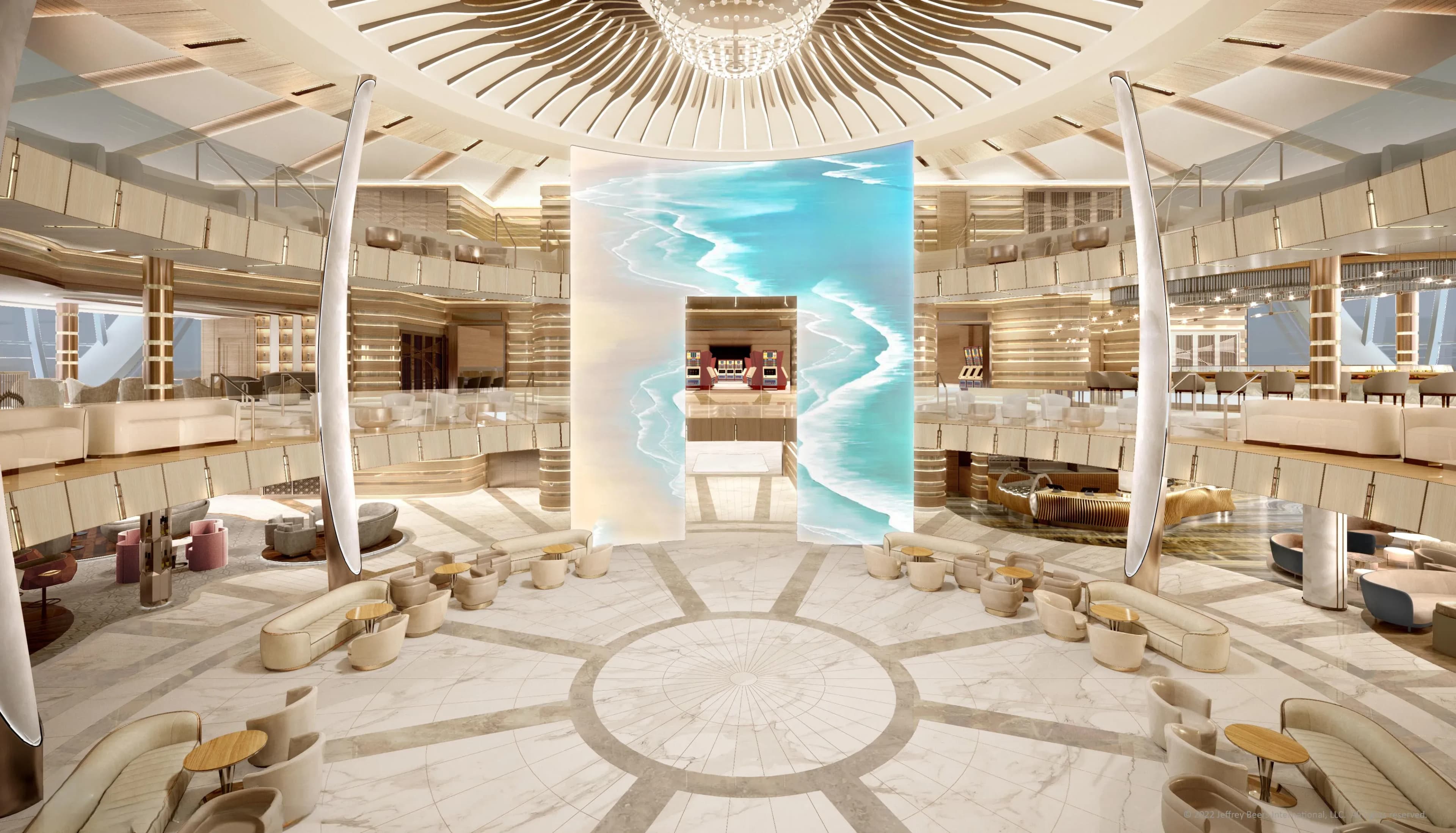 sun princess atrium