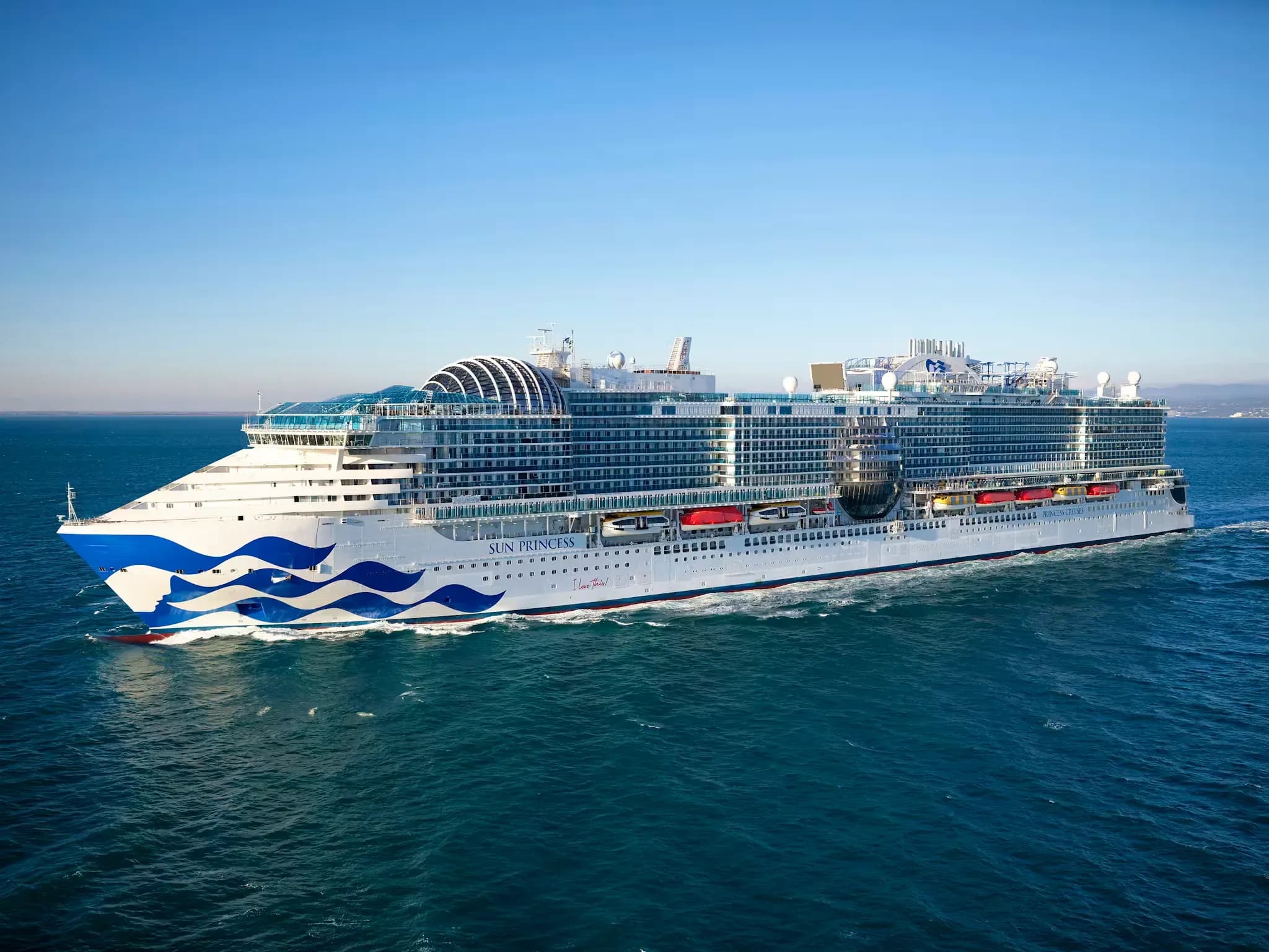 Sun princess cruise ship