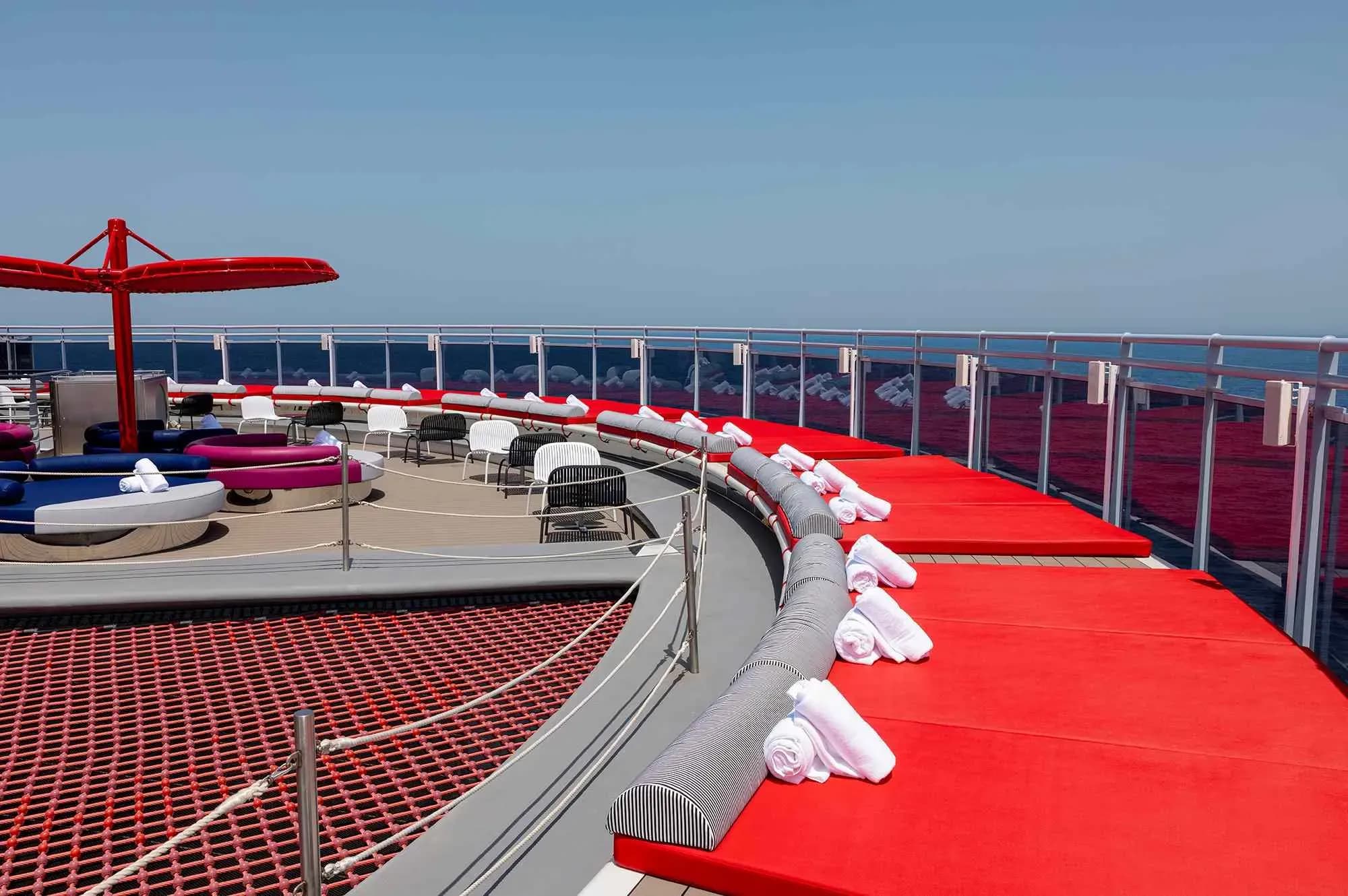 Virgin Voyage athletic club brilliantlady