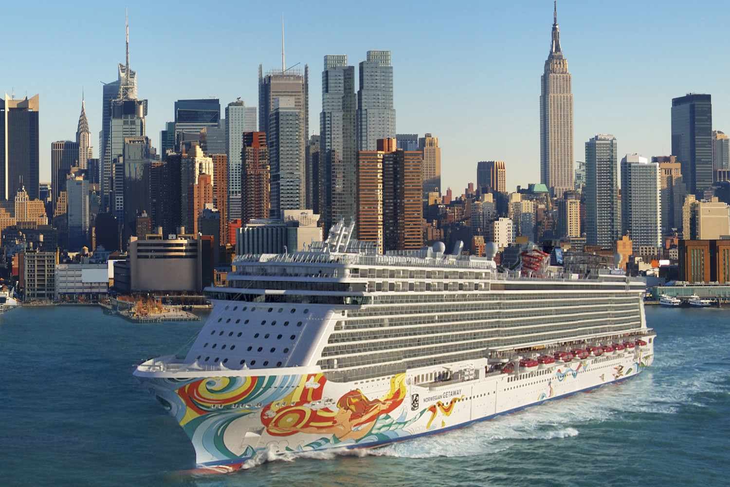 NCL Geteway, Norwegian cruiseline - Cruises from New york to Bermuda and Caribbean