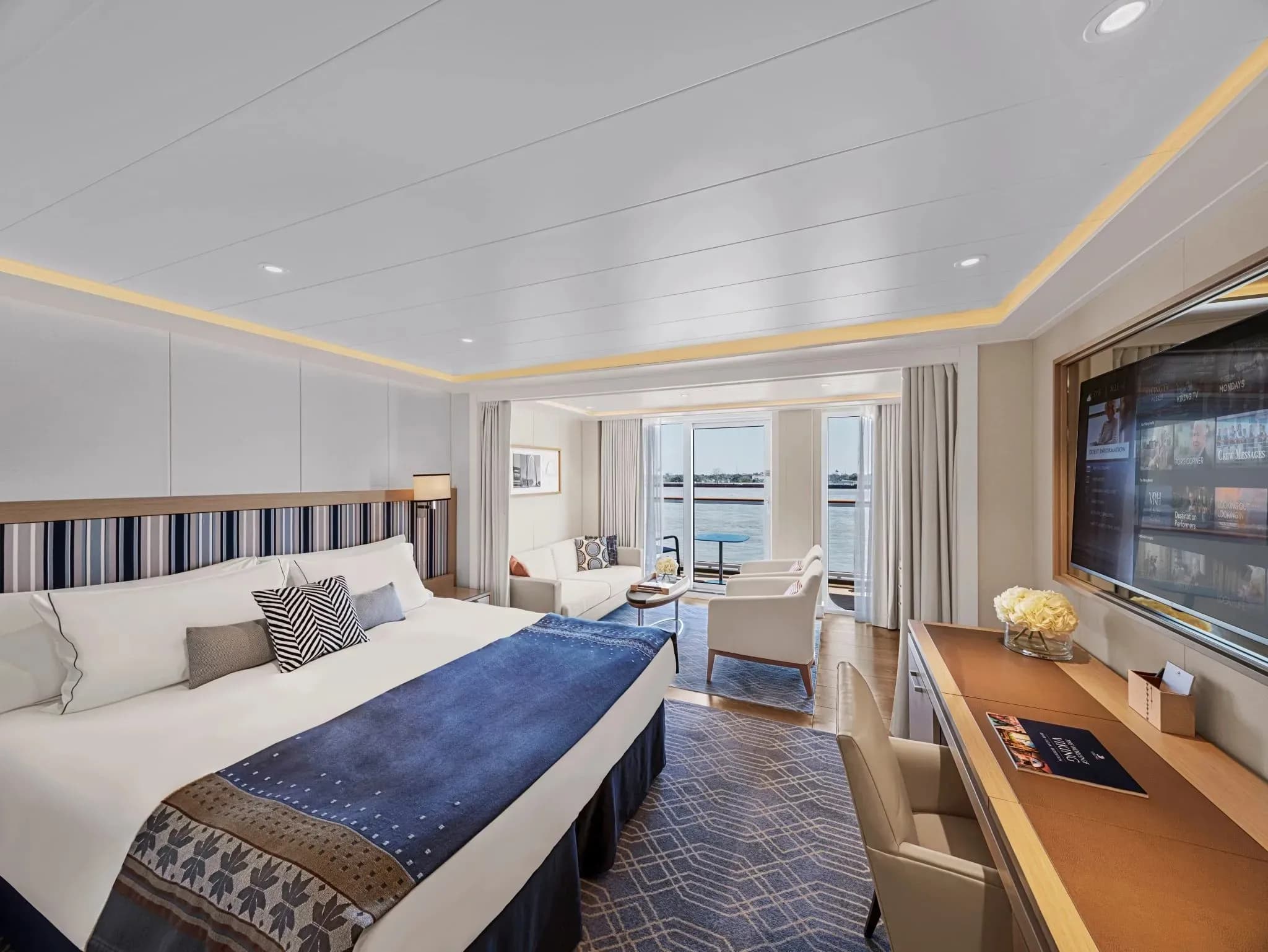 Viking Ocean Cruises Penthouse Junior Suite with balcony