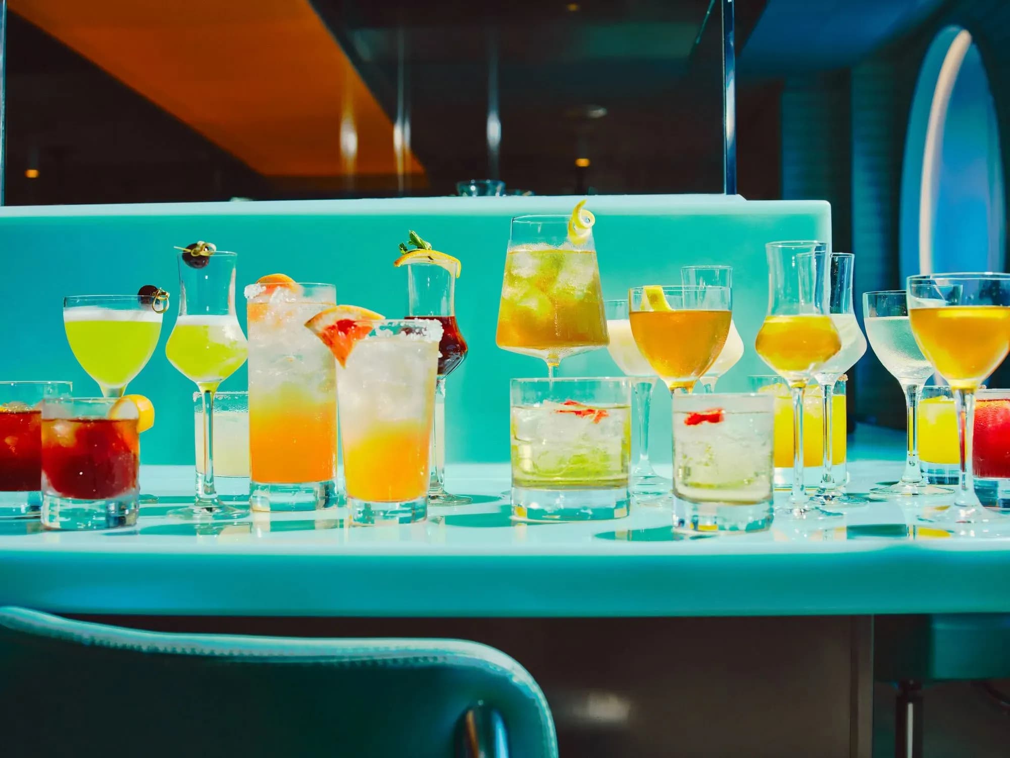 Virgin Voyage Resilient Lady bar drinks | Briliant Lady | Valiant Lady