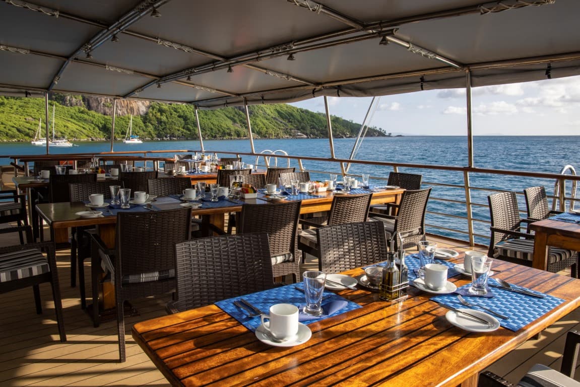 Pegasos Dining uper deck