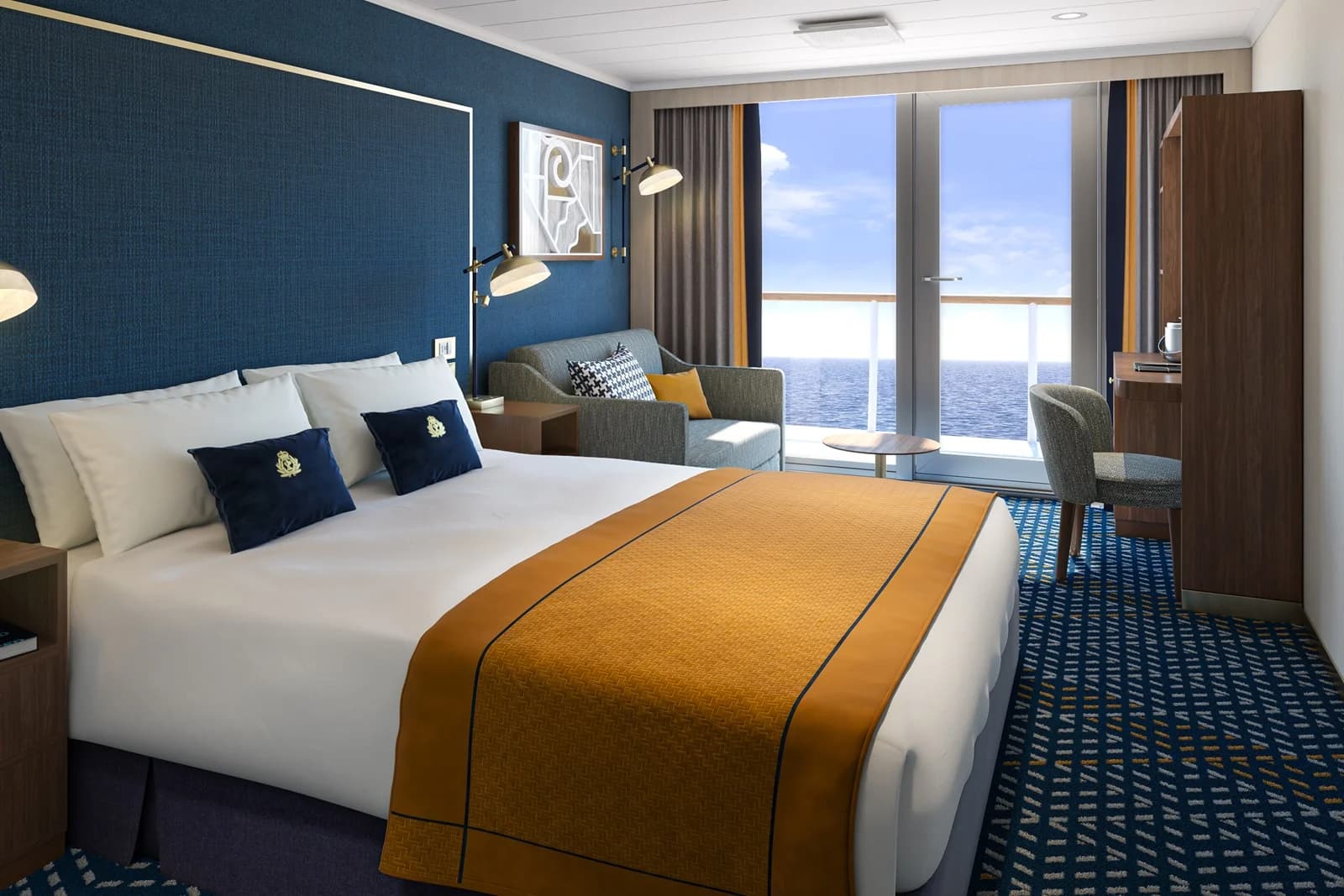 Cunard Cruises cabin