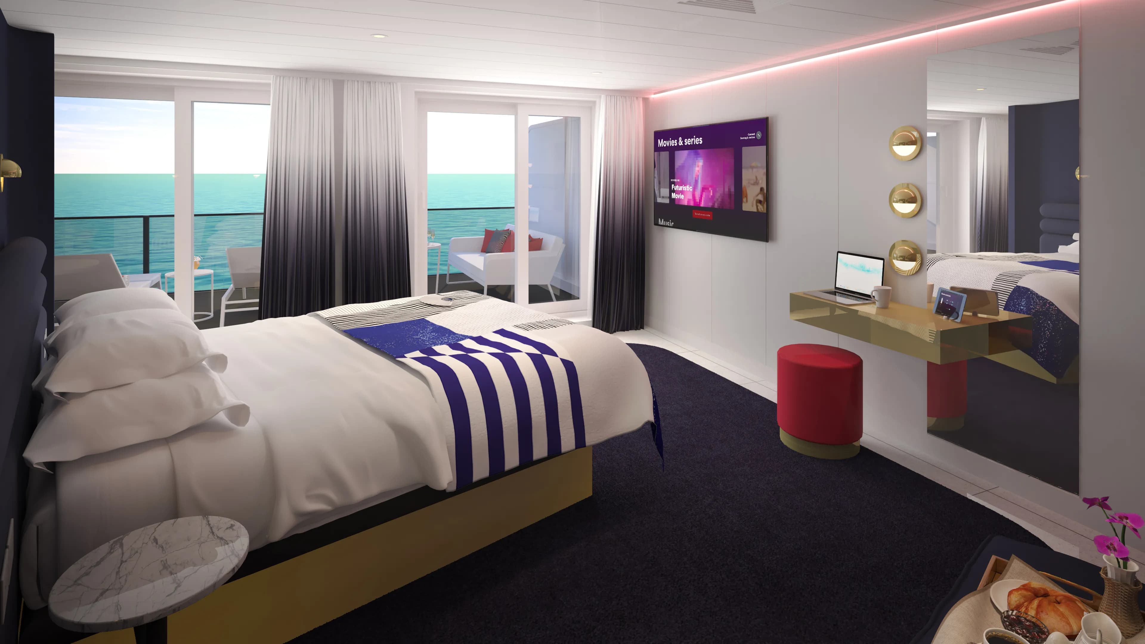 Virgin scarlet lady brilliant suite
