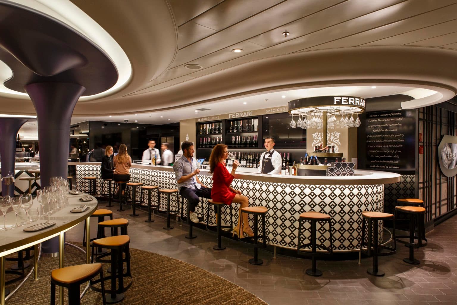 costa cruise bar