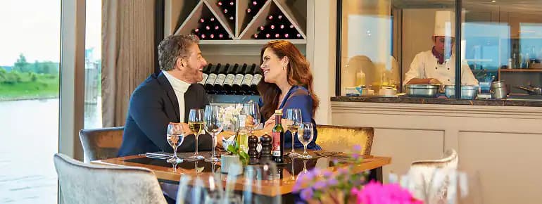 Amawaterways rirver Dinning & Food