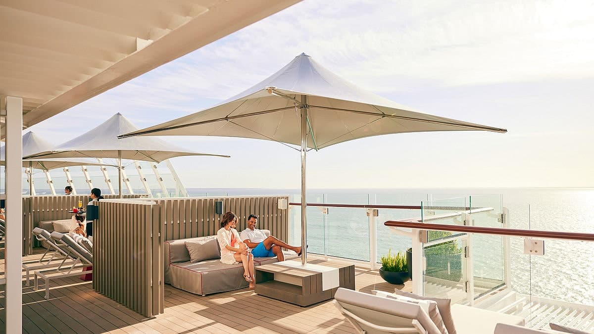 Celebrity Xcel, retreat sun deck