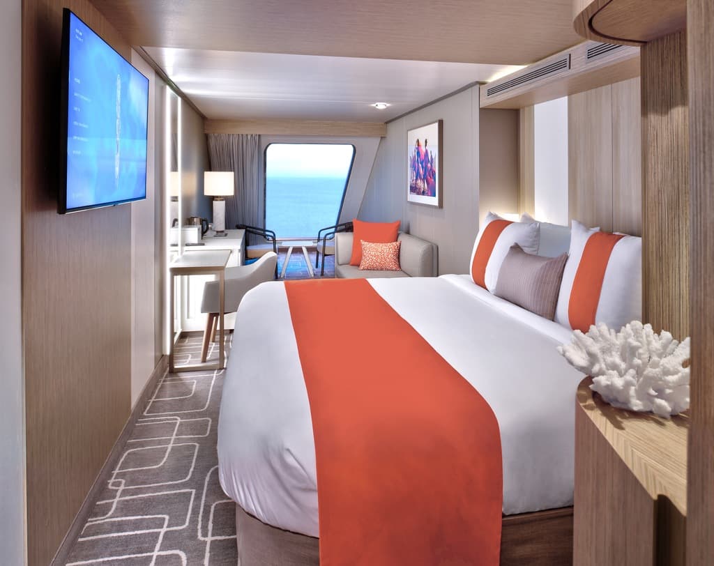Celebrity Ascent Deluxe ocean view