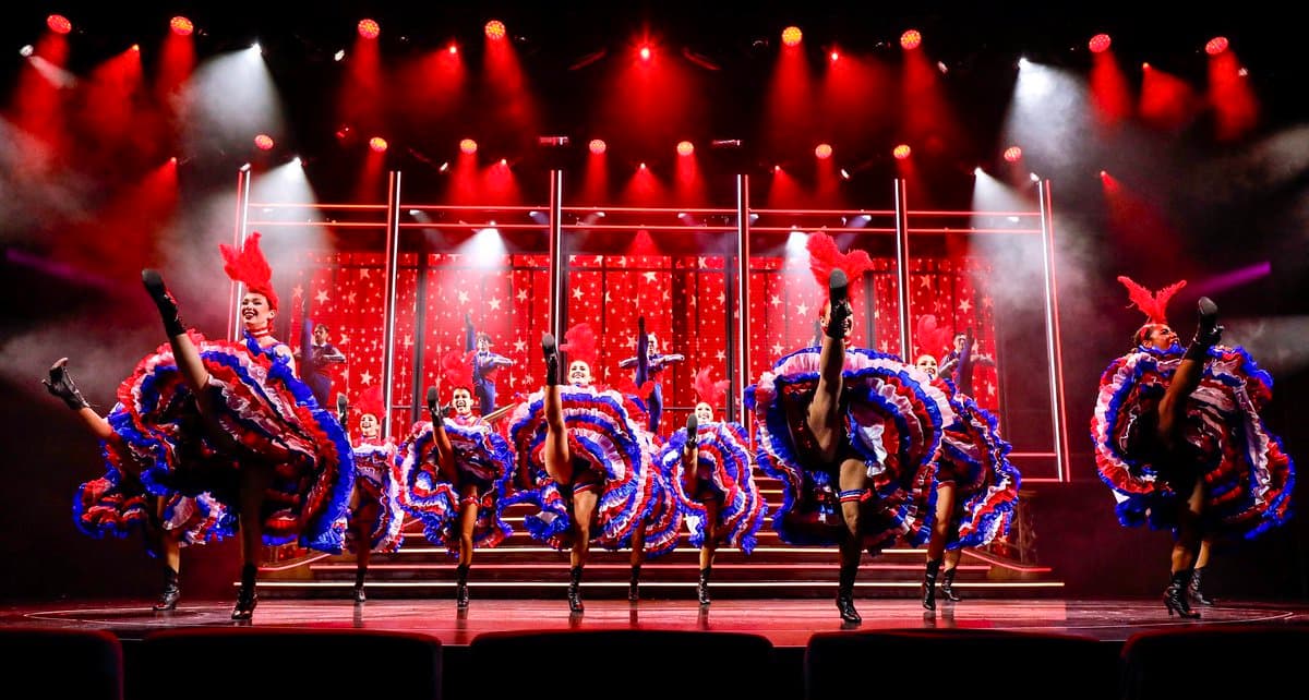 Spectrum of the Seas showgirl entertainment