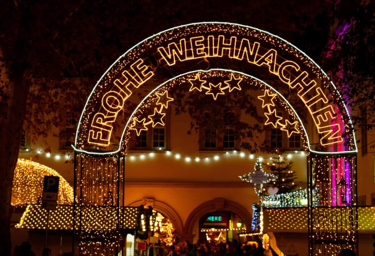koblenz  germany - christmas market