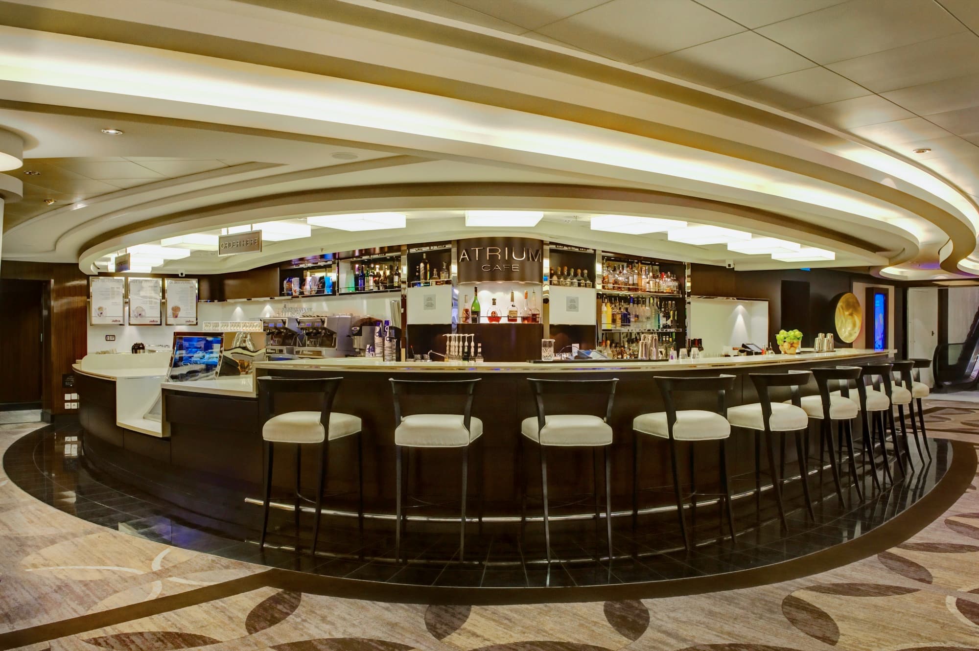 Norwegian Epic Atrium Bar