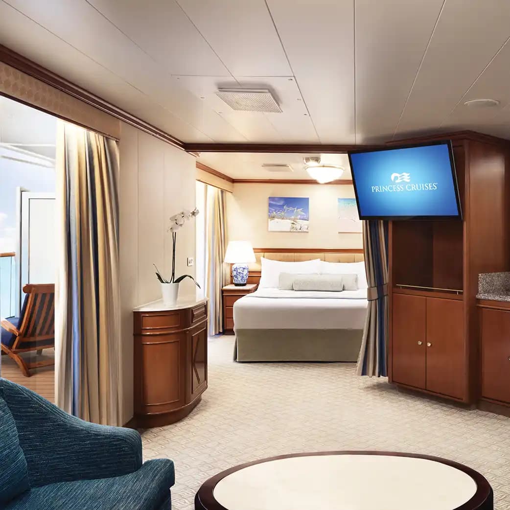 Sapphire and diamond Princess suite