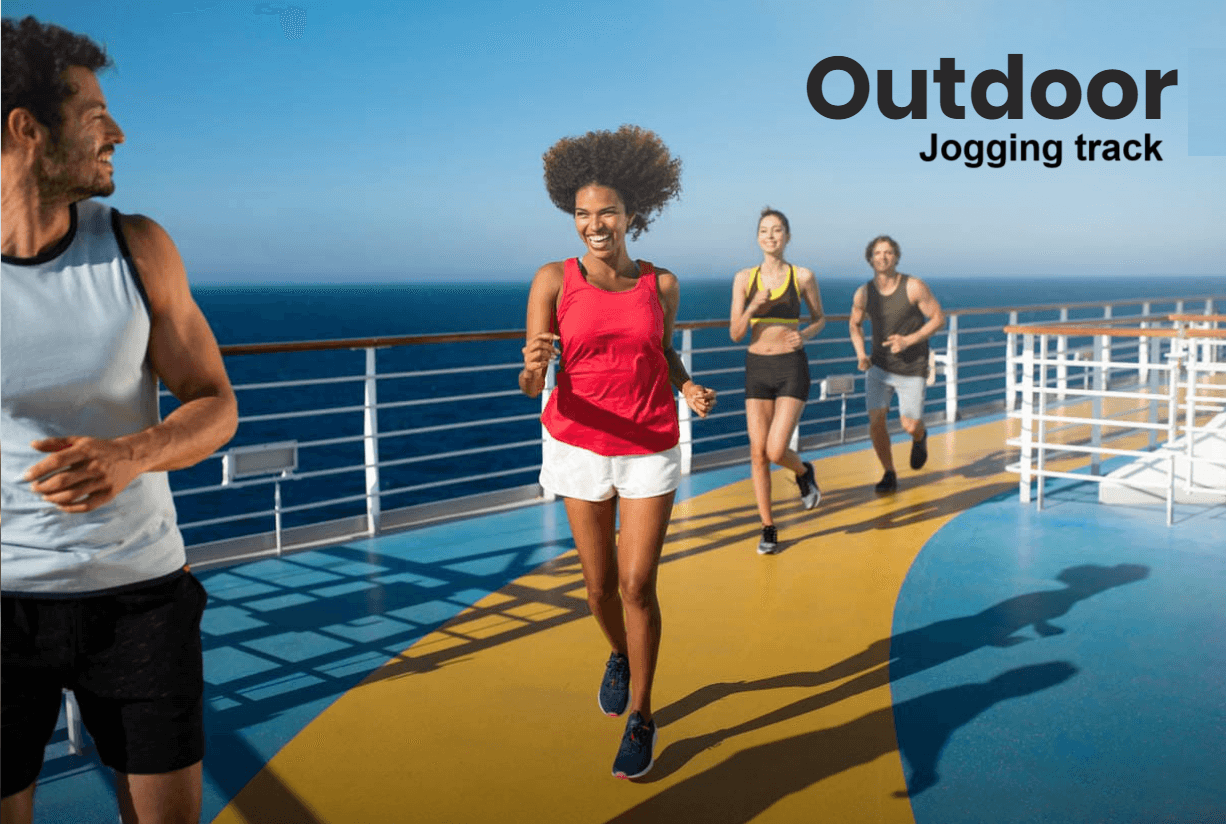 Costa ship Gym and fitness at sea