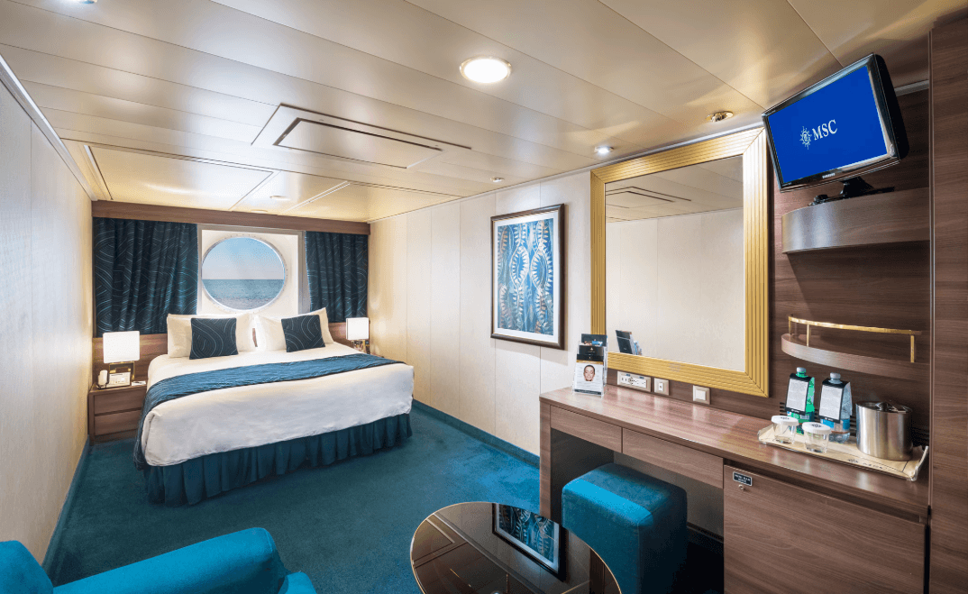 MSC Splendida oceanview cabin