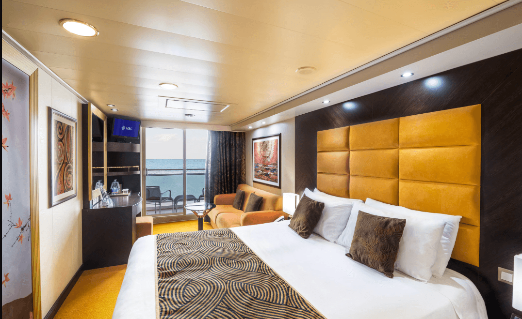MSC Splendida balcony cabin