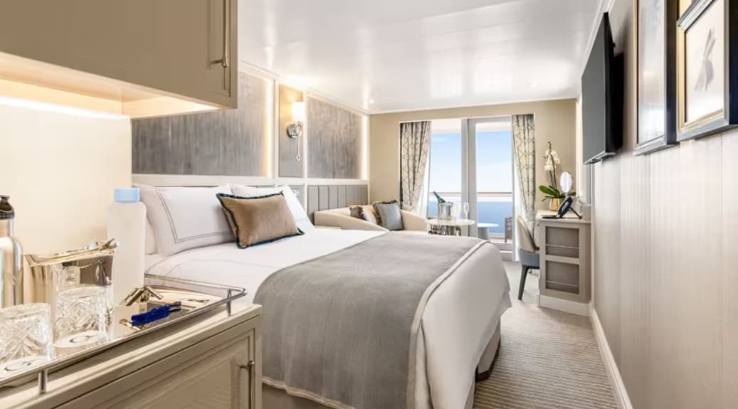Oceania Allura Concierge Level Veranda Stateroom
