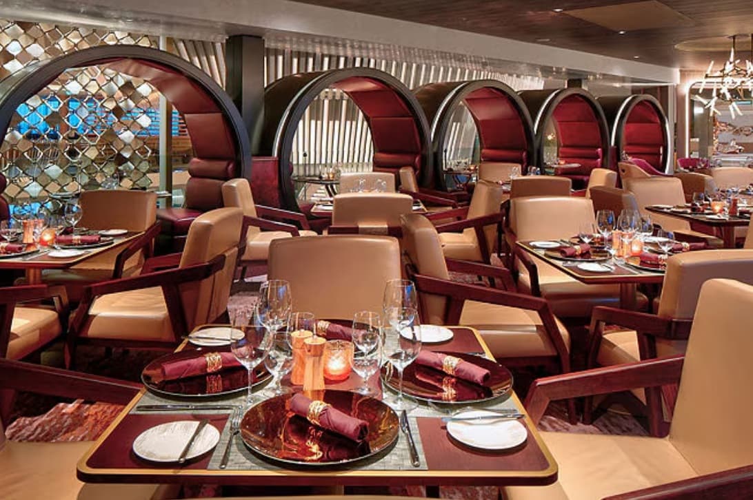 Celebrity Cruisses Restaurant, celebrity ascent