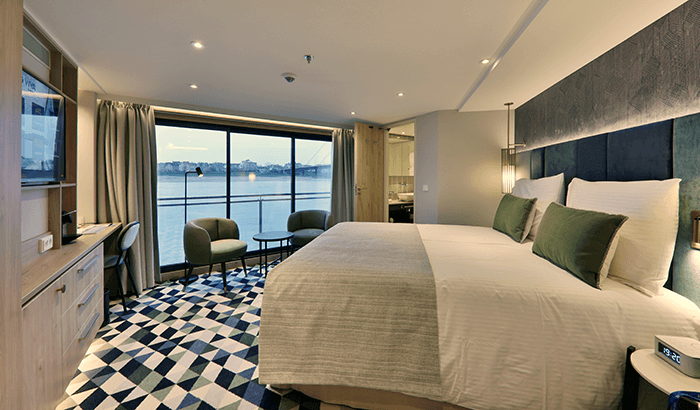 Ms Viva river cruise ship Junior suite