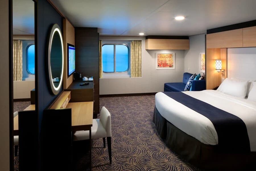 odyssey of the seas Large oceanview cabin