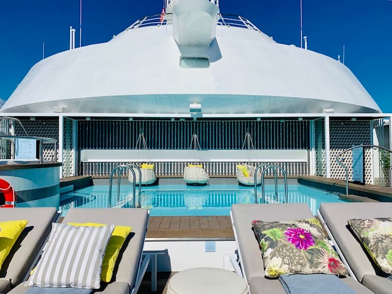 Celebrity Apex Cruise ship Retreat deck - Blog