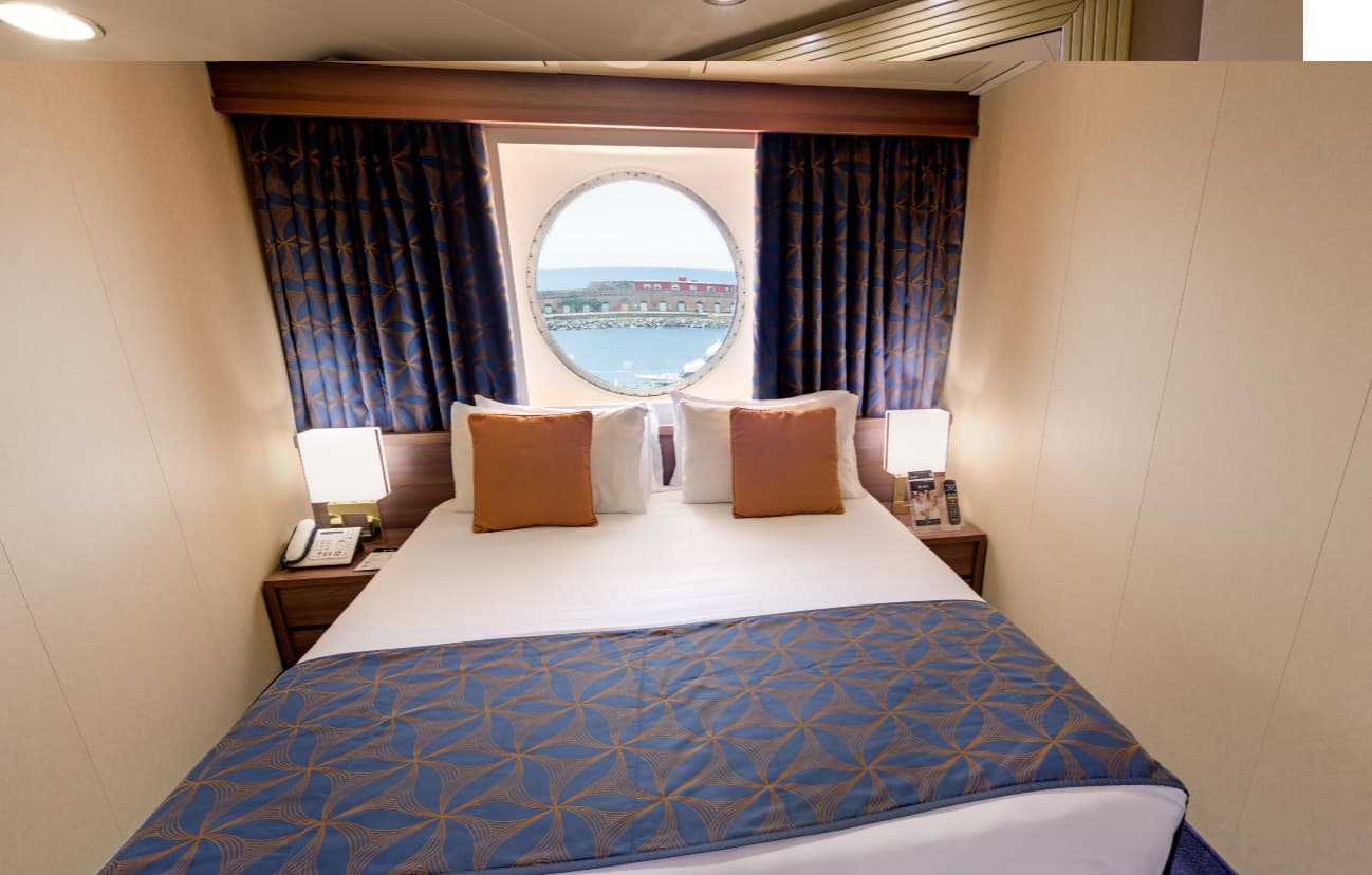 MSC Divina ocean view cabin