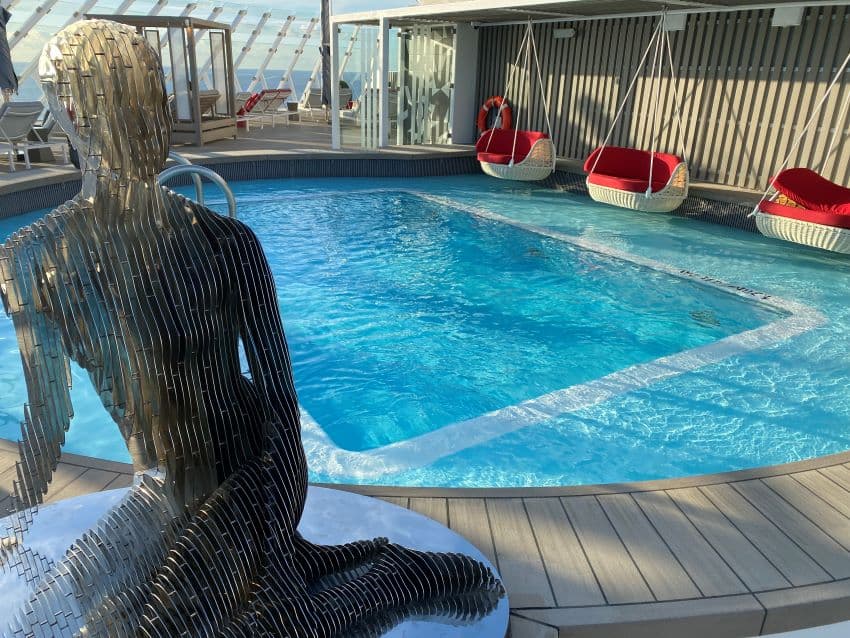 Celebrity ascent cruise ship retreat deck