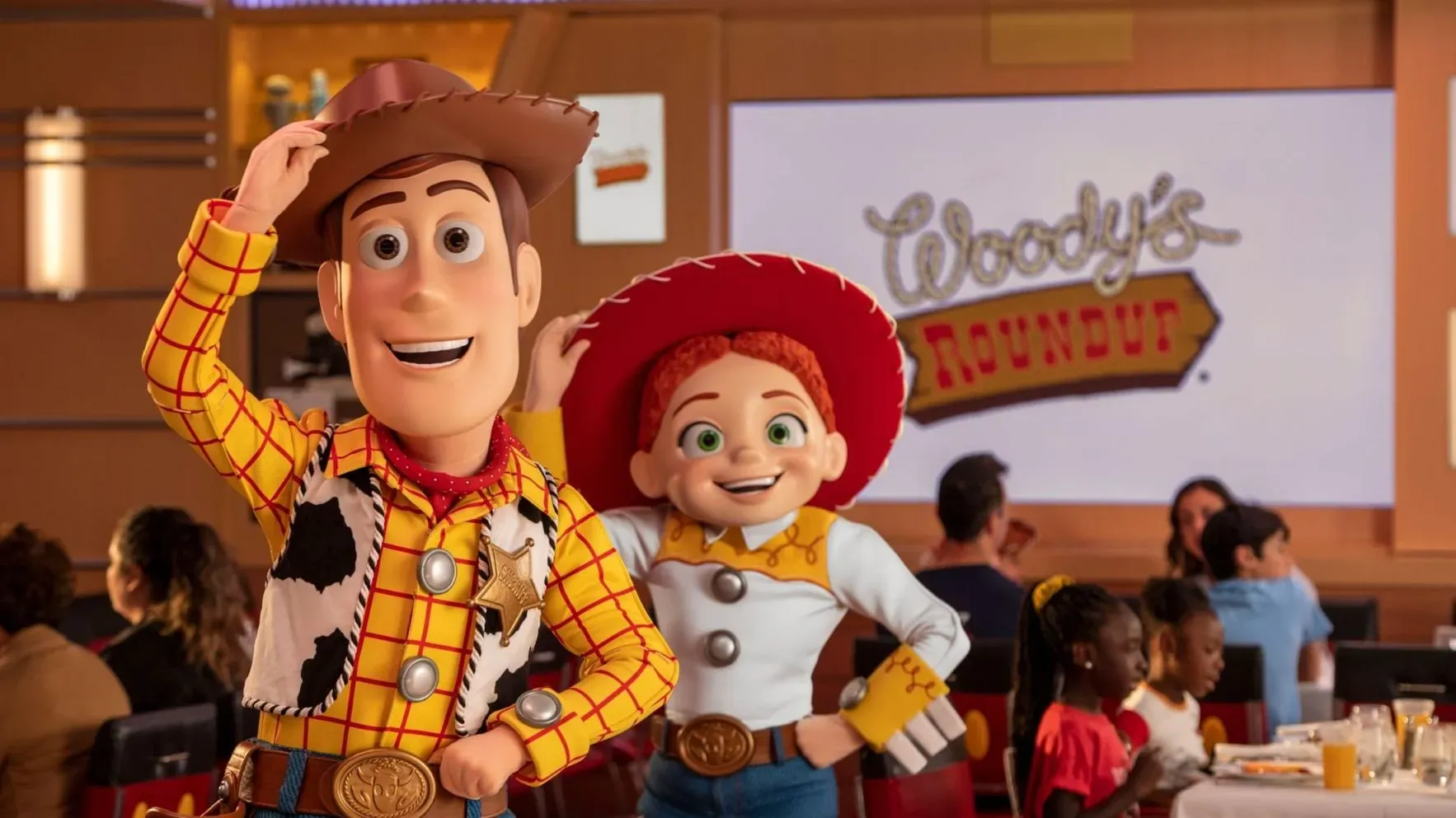 Disney Cruise pixar day at sea Hey Howdy Breakfast with Woody and Friends,