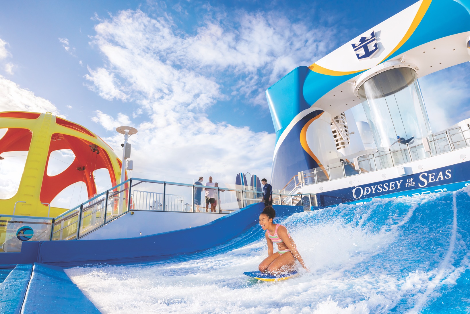 odyssey of the seas flowrider, royal caribbean cruise