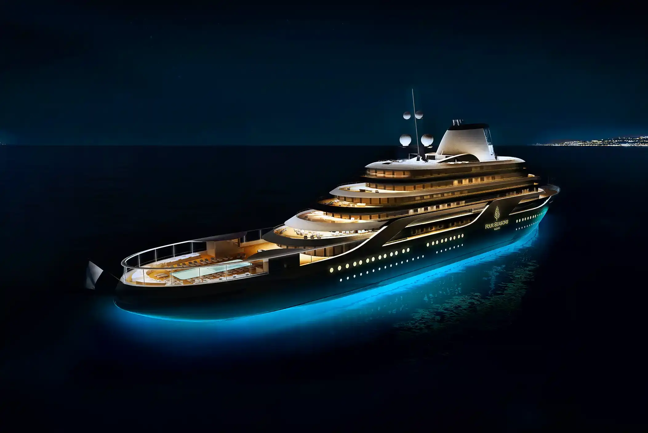 Four season yacht, luxury cruise