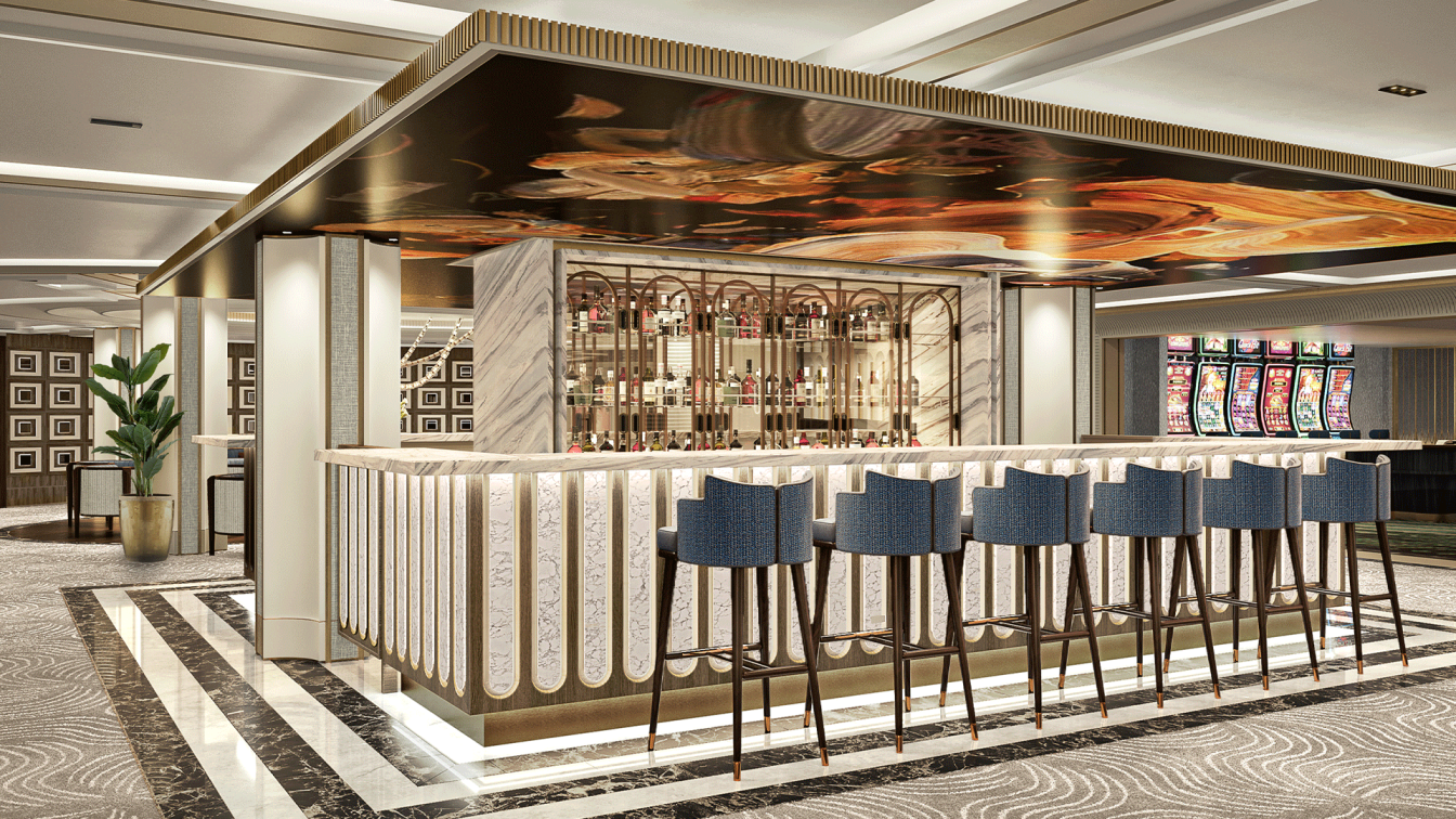 Seven Seas Prestige Galileo bar , Regent cruises